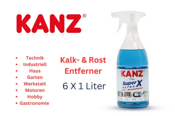 KANZ Super X ULTRA Kalk- & Rostentferner – Bild 5